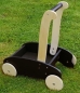 Preview: MOOVER Toys - LINE Lauflernwagen Holz (schwarz) / baby walker schwarz