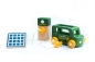 Preview: MOOVER Toys - Holzauto "E-Auto" erneuerbare Energie SET 3tlg. / Mini Set Electric Service Car