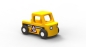 Preview: MOOVER Toys - Holzauto "Baustelle" inkl. Verkehrszeichen SET 5 tlg. / Mini Set Road Service Car