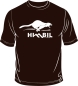 Preview: HILLBIL RACING & OUTDOOR WEAR - HILLBIL Marken T-shirt in braun