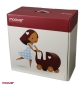 Preview: B-WARE - MOOVER Toys - Dänischer Designer Holz-Puppenwagen (rosa) / dolls pram light pink