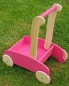 Preview: MOOVER Toys - LINE Lauflernwagen Holz (rosa) / baby walker pink