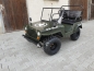 Preview: Mini Willys Jeep Kinderauto HILLBIL XTR US.ARMY mit Benzinmotor 150 ccm Offroad mit Federung und Scheibe grün - ca. 10 PS - bis 60 km/h