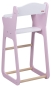 Preview: MOOVER Toys - LINE Puppen Hochstuhl (hellrosa) / dolls high chair light pink