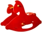 Preview: MOOVER Toys - Schaukelpferd aus Holz (rot) / rocking horse