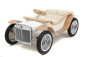 Preview: D.Throne D Luxus Kinder Elektroauto handgefertigt in weiß - exklusives Geschenk
