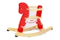 Preview: Pintoy Holzschaukelpferd POLKA DOTS - Shetland Rocking Horse mit Lehne (abnehmbar)