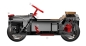 Preview: D.Throne S schwarz - Elektrischer Kinderwagen und edles Luxus Kinder Elektroauto 2in1