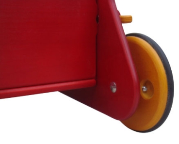 MOOVER Toys - Baby Lauflernwagen (rot) / baby-walker red