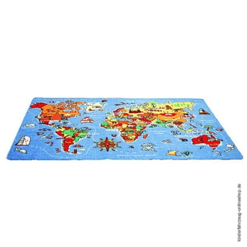 Spielteppich Welt 140 x 200 cm