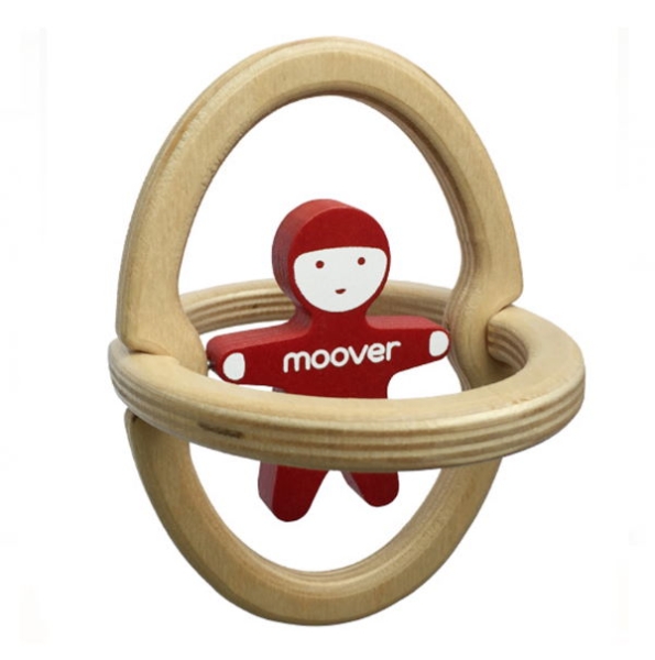 MOOVER Toys - Babygreifling aus Holz (natur) / rattle
