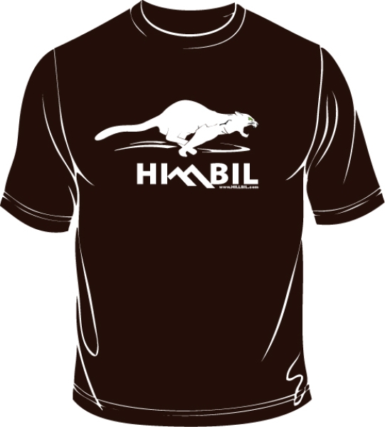 HILLBIL RACING & OUTDOOR WEAR - HILLBIL Marken T-shirt in braun