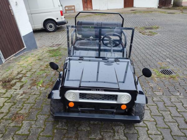 gebrauchter HILLBIL XTR-8 Elektro Kinderauto 1200 W bis 40 km/h mit Anhängerkupplung - Elektrojeep für Kinder