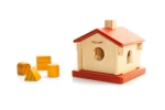 MOOVER Toys - Bauklötze IQ Sortierhaus 3in1 (Stecksystem / Magnetbausteine) / IQ Sorting House