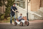 D.Throne S weiß - Elektrischer Kinderwagen und edles Luxus Kinder Elektroauto 2in1
